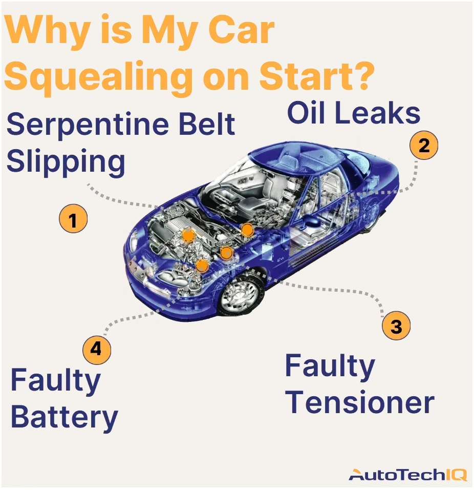 Why is my Car Squealing When I Turn it on?